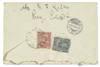 KAFKA, FRANZ. Envelope Signed with holograph address, to his fiancée Felice Bauer.